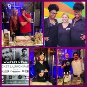 Really enjoyed working with all these good folks during the Commune dinner Sunday night. Love collaborating with other businesses.  #cocktailbandits @stripedpigdistillery @catheadvodka @b_cannonbevco @cocktailbandits @lewisbarbecue @communechs @iheartrotirolls @melanin007 @locavorelawyer 